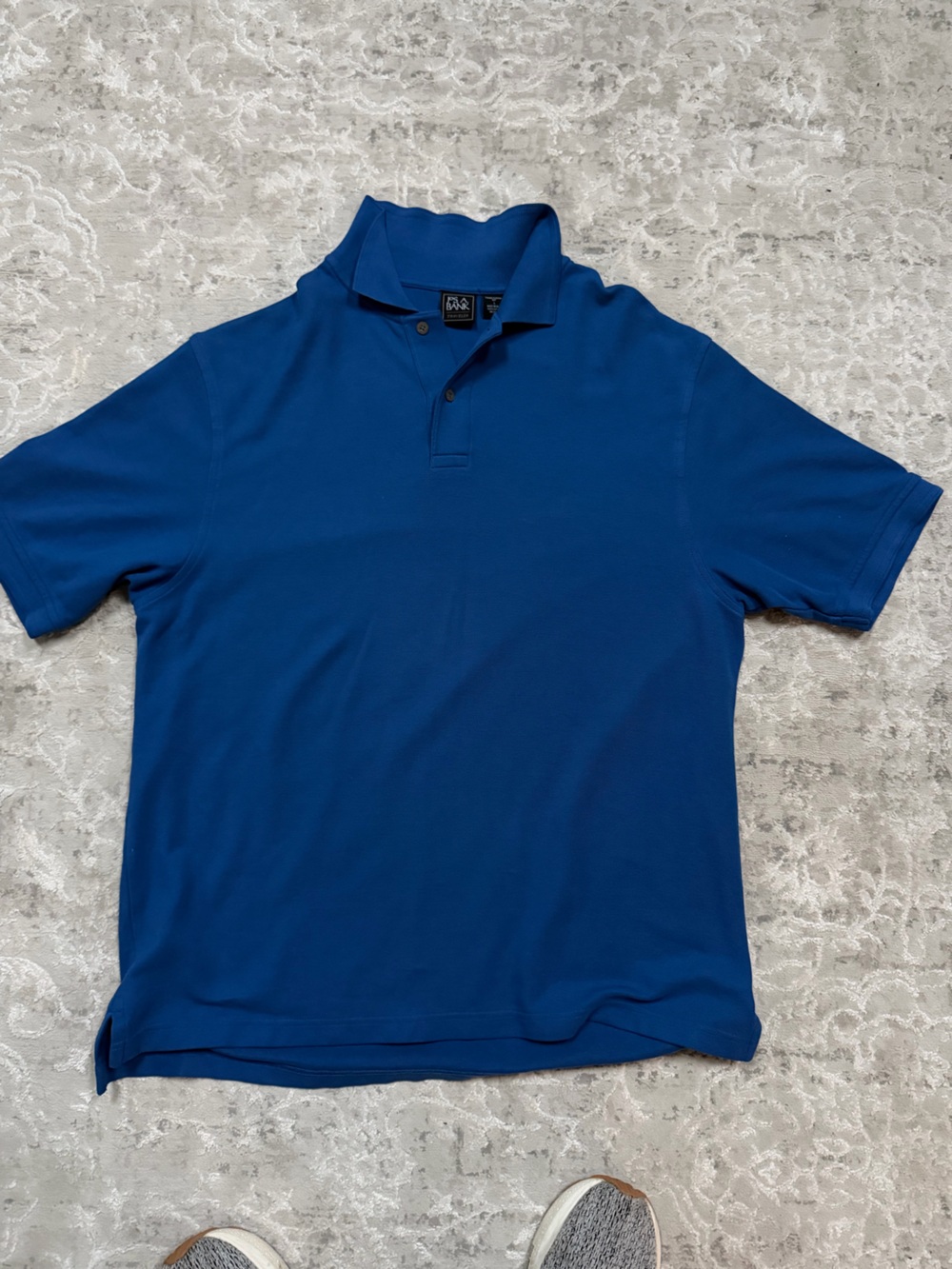 Jos A Banks Men's Royal Blue Polo Shirt